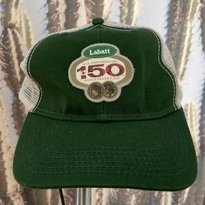 Labatt 50 150 anniversary ale trucker hat